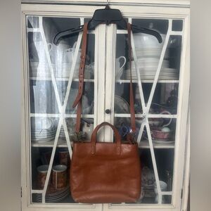 Madewell Leather Transport Crossbody Bag